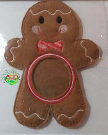 Sweetpea's Handmade Treat Bag Collection - Gingerbread Boy