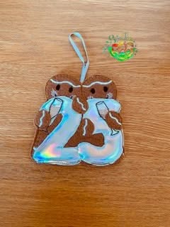 Sweetpea's Handmade Gingerbread Anniversay Celebration Collection - 25th Silver