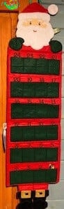 Sweetpea’s Handmade Christmas Calendar Collection - Santa