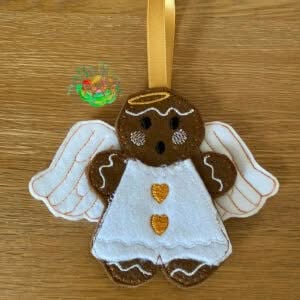 Sweetpea’s Handmade Gingerbread Christmas Collection – Angel