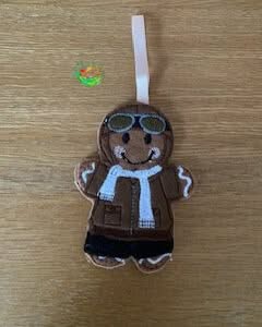 Sweetpea’s Handmade Gingerbread Occupation Collection - Aviator