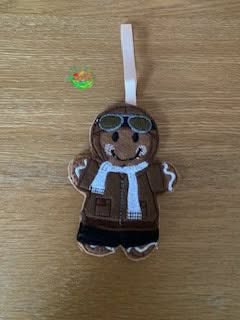 Sweetpea’s Handmade Gingerbread Occupation Collection - Aviator