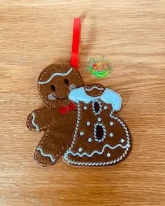Sweetpea’s Handmade Gingerbread Christmas Letter Collection - B