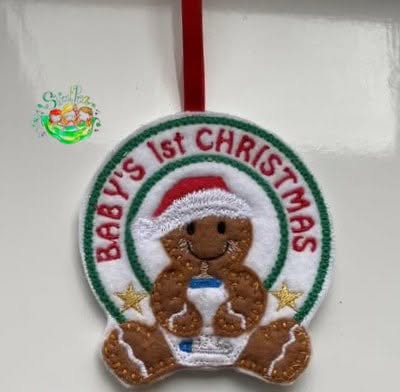 Sweetpea’s Handmade Gingerbread Baby Collection – Baby’s First Christmas