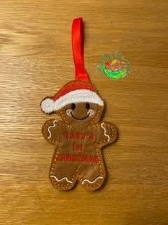 Sweetpea’s Handmade Gingerbread Christmas Collection – Baby's First Christmas