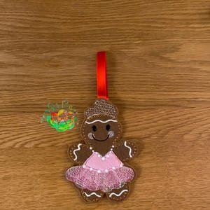 Sweetpea’s Handmade Gingerbread Occupation Collection - Ballerina