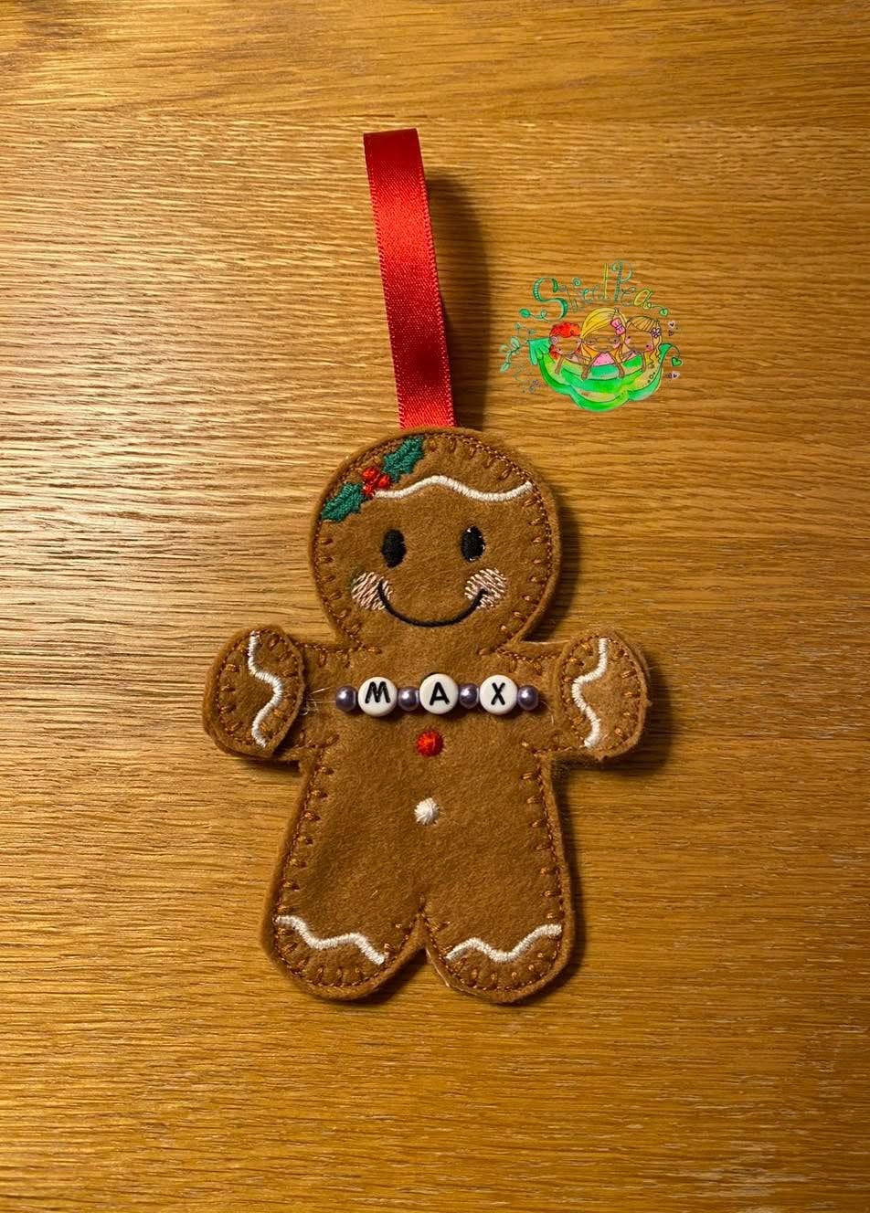 Sweetpea’s Handmade Gingerbread Family Collection – Banner Boy