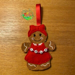 Sweetpea’s Handmade Gingerbread Family Collection – Banner Girl