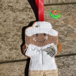 Sweetpea’s Handmade Gingerbread Occupation Collection - Beekeeper