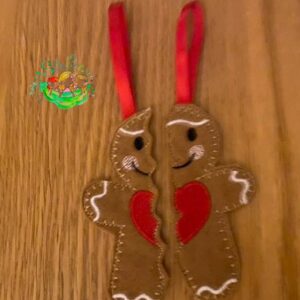 Sweetpea’s Handmade Gingerbread Valentine's Collection - Best Friends