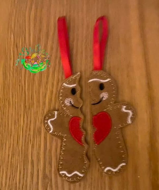 Sweetpea’s Handmade Gingerbread Valentine's Collection - Best Friends