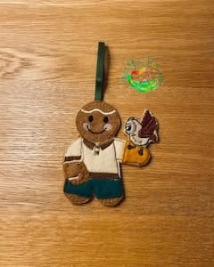 Sweetpea’s Handmade Gingerbread Occupation Collection - Bird Handler
