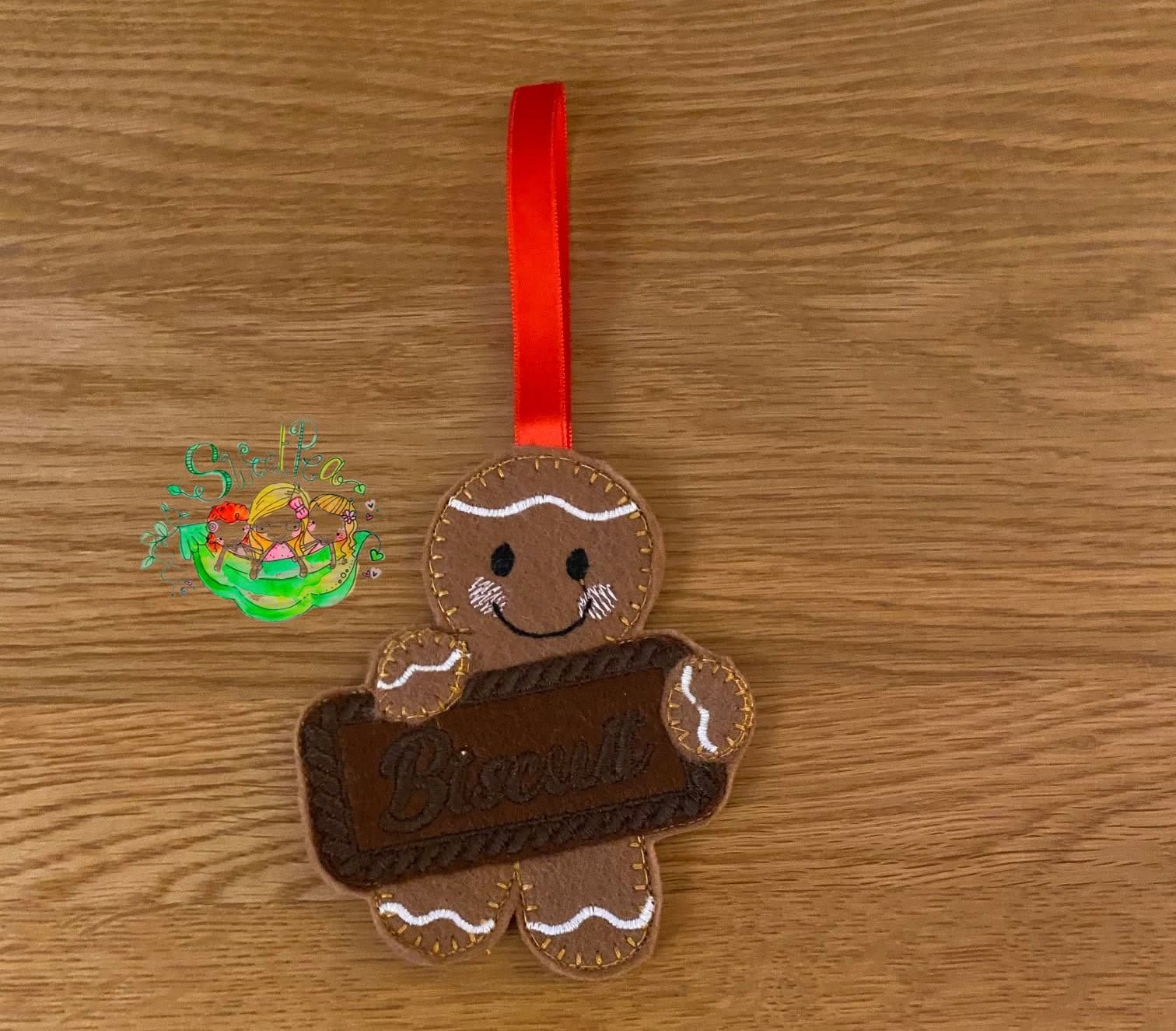 Sweetpea’s Handmade Gingerbread Biscuit Collection - Biscuit