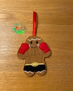 Sweetpea’s Handmade Gingerbread Sports Collection - Male Boxer