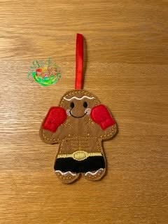 Sweetpea’s Handmade Gingerbread Sports Collection - Male Boxer