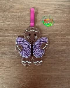 Sweetpea's Handmade Gingerbread Animal Collection - Butterfly