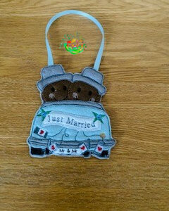 Sweetpea’s Handmade Just Married Collection - Wedding Car - Mr & Mr