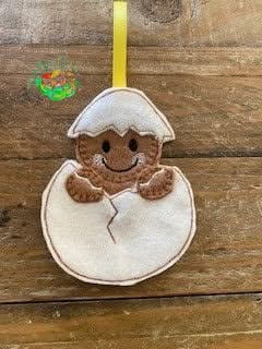 Sweetpea's Handmade Gingerbread Dress Up Collection - Baby Chick