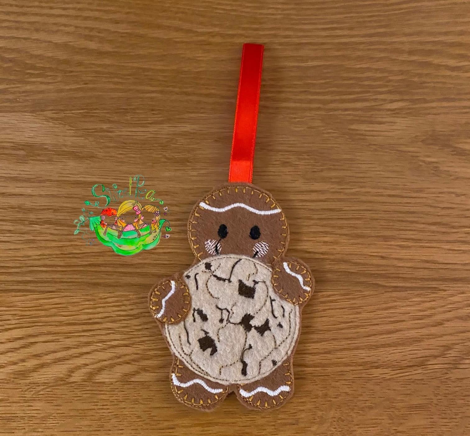 Sweetpea’s Handmade Gingerbread Biscuit Collection - Chocolate Chip Cookie