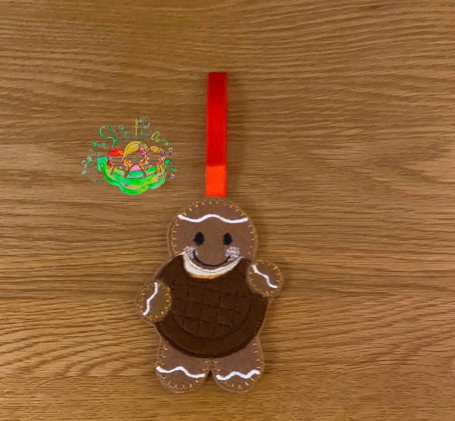 Sweetpea’s Handmade Gingerbread Biscuit Collection - Chocolate Orange