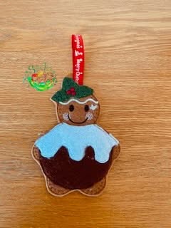 Sweetpea’s Handmade Gingerbread Christmas Collection – Christmas Pudding