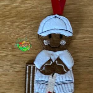 Sweetpea’s Handmade Gingerbread Sports Collection - Cricket