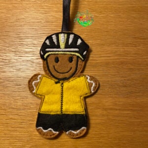 Sweetpea’s Handmade Gingerbread Sports Collection - Cyclist