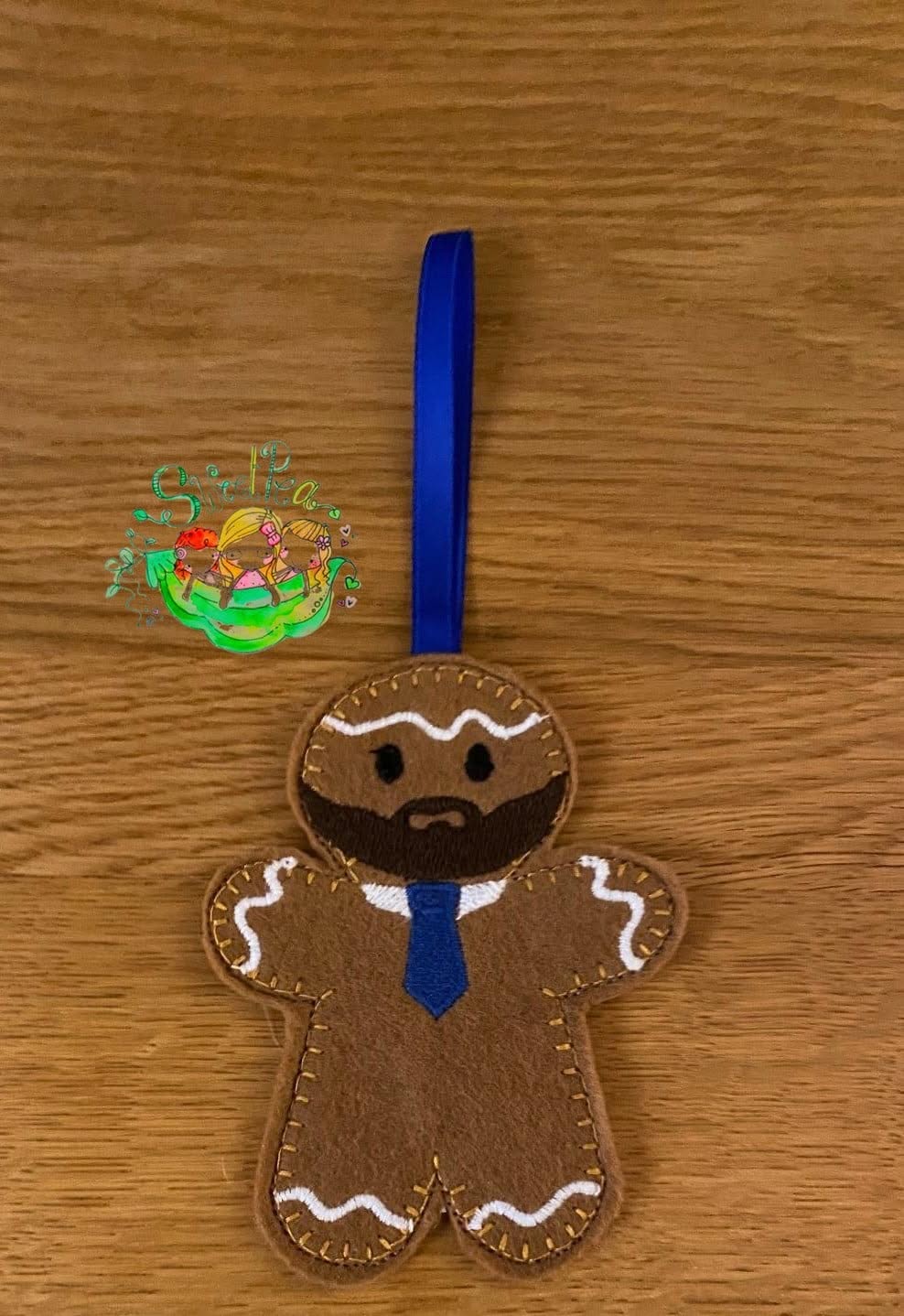 Sweetpea’s Handmade Gingerbread Dad Collection - Dad with Beard