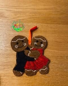Sweetpea’s Handmade Gingerbread Hobby Collection - Dancing Couple