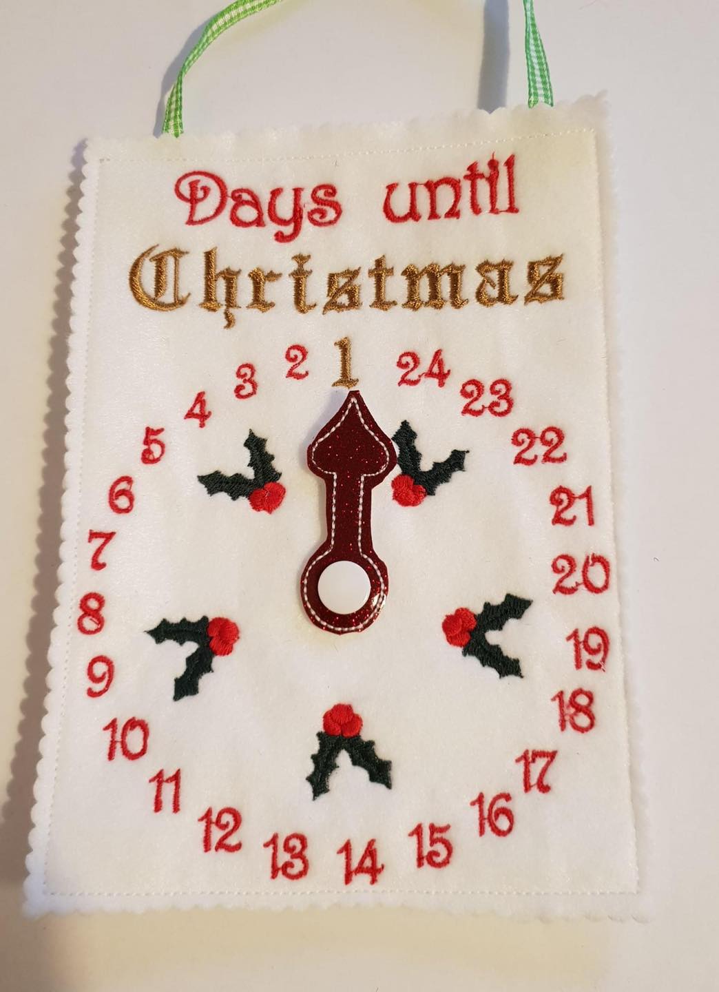 Sweetpea’s Handmade Christmas Countdown Collection – Days Until Christmas