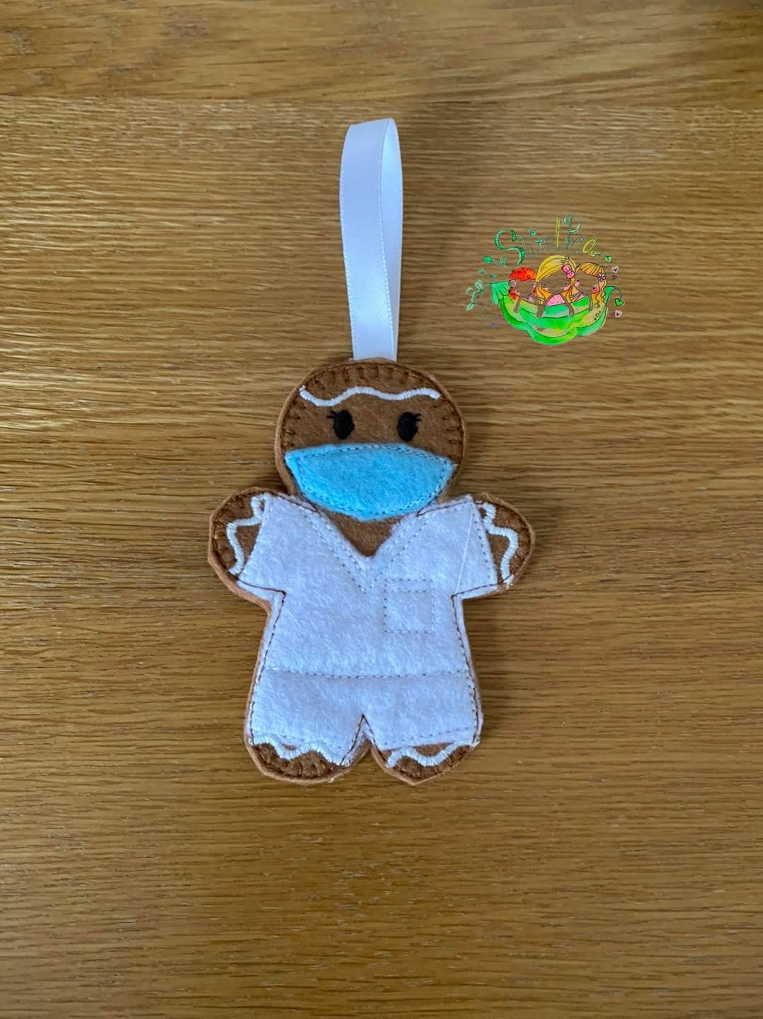 Sweetpea’s Handmade Gingerbread Occupation Collection - Dental Nurse