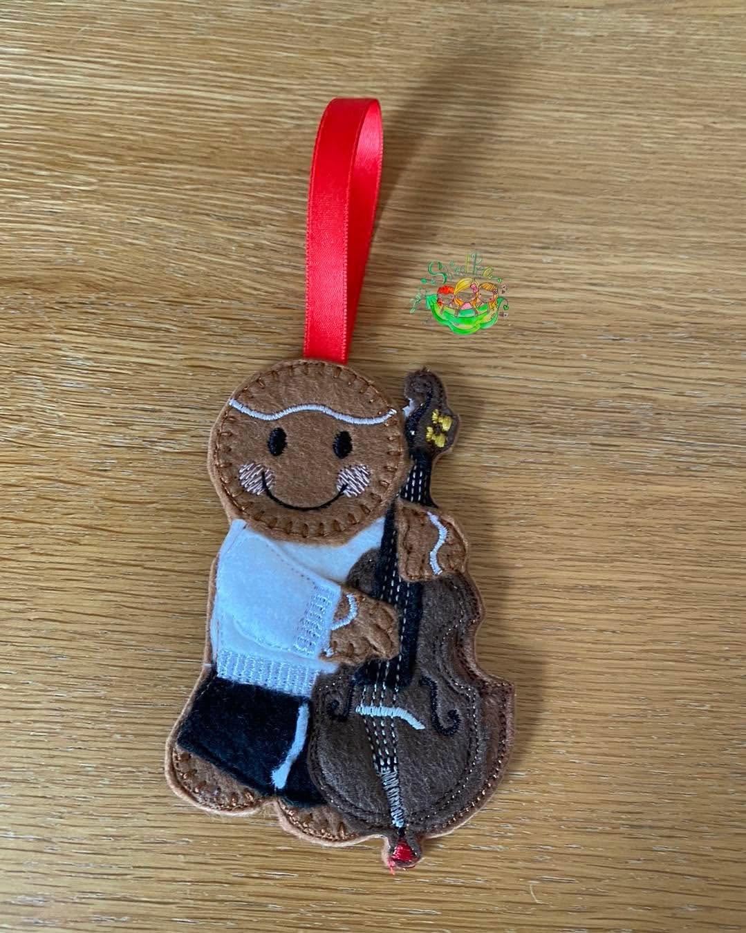 Sweetpea’s Handmade Gingerbread Entertainment Collection – Double Bass