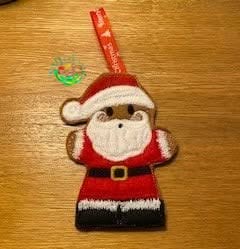 Sweetpea’s Handmade Gingerbread Christmas Collection – Dressed Santa
