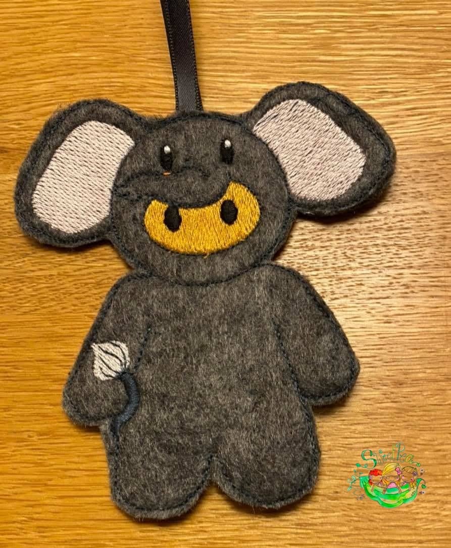 Sweetpea's Handmade Gingerbread Dress Up Collection - Elephant
