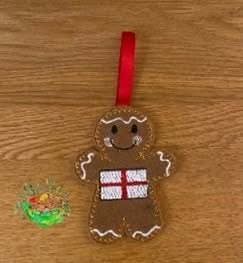 Sweetpea’s Handmade Gingerbread Flag Collection - England
