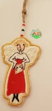 Sweetpea's Handmade Free-Standing Lace Angel Collection - Book
