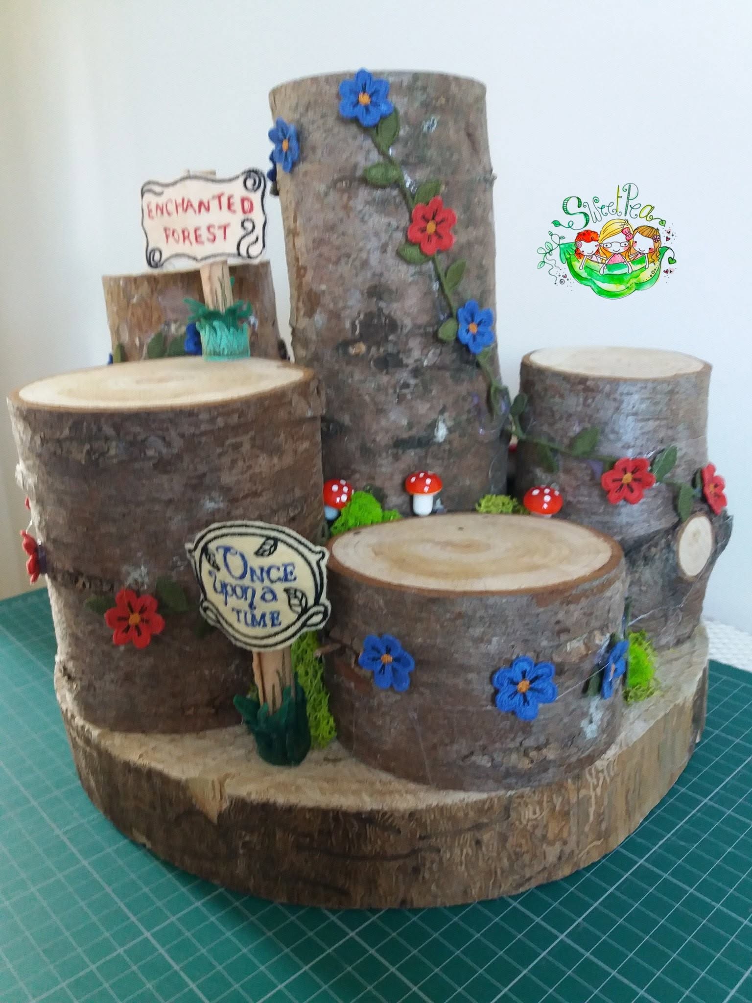 Sweetpea’s Handmade Fairy House Stand – A Enchanted World