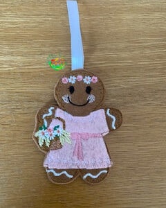 Sweetpea's Handmade Gingerbread Wedding - Just Married Collection - Flower Girl