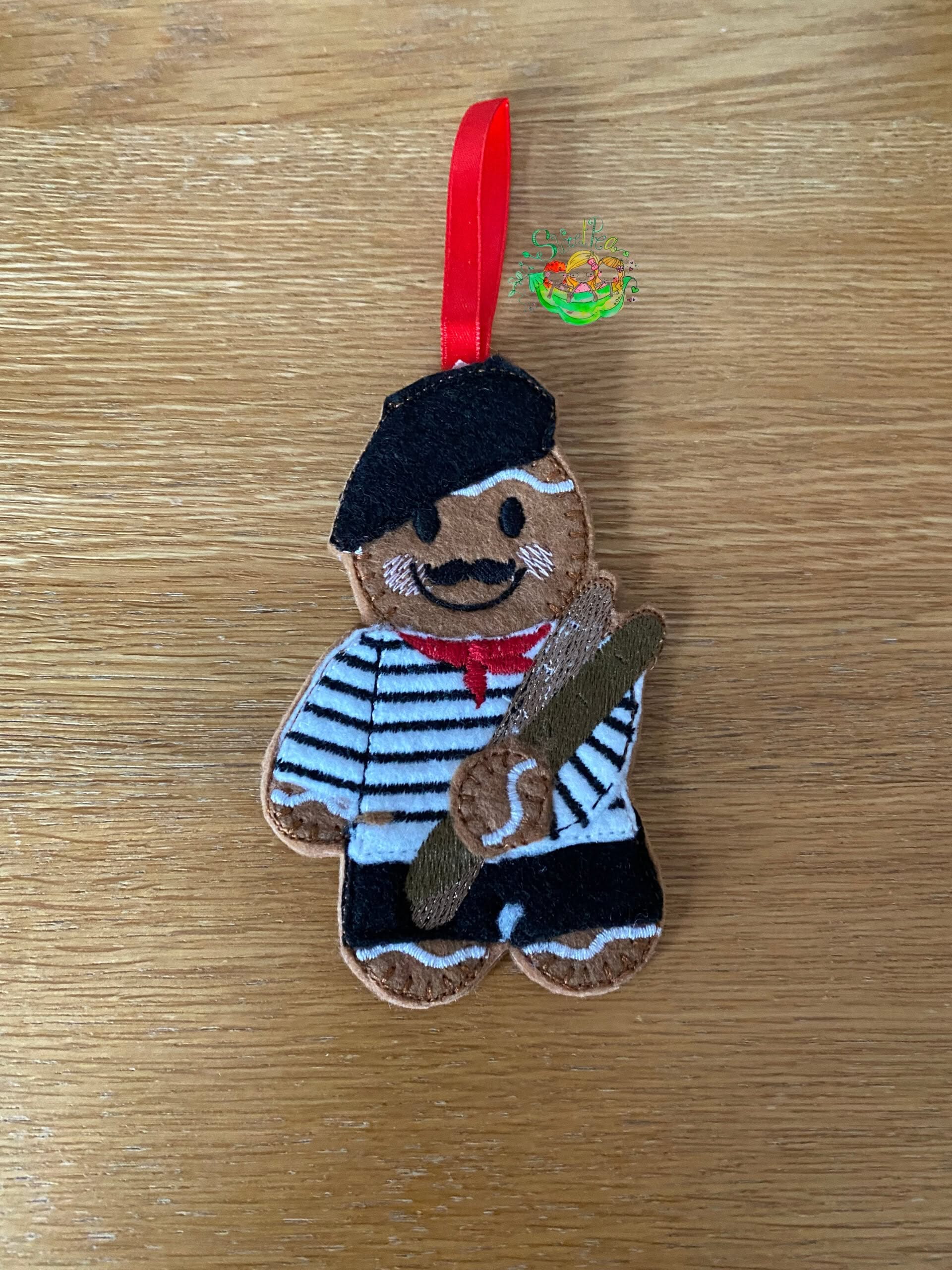 Sweetpea’s Handmade Gingerbread Nationalities Collection - French Man