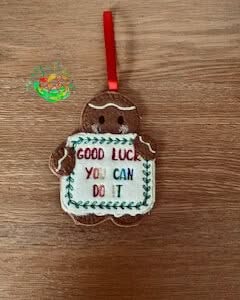 Sweetpea's Handmade Gingerbread Celebration Collection - Good Luck