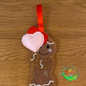 Sweetpea’s Handmade Gingerbread Mum Collection – Heart Balloons