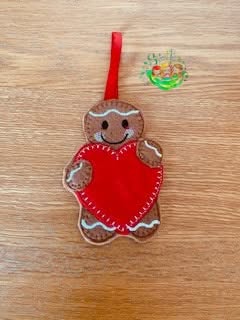 Sweetpea’s Handmade Gingerbread Family Collection - Heart