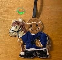 Sweetpea’s Handmade Gingerbread Sports Collection - Horse Rider