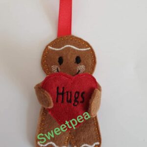 Sweetpea’s Handmade Gingerbread Valentine's Collection - Hugs