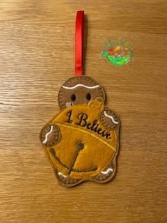 Sweetpea’s Handmade Gingerbread Christmas Collection – I Believe