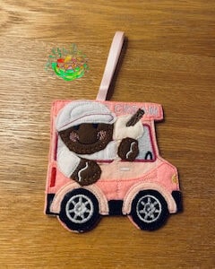 Sweetpea’s Handmade Gingerbread Occupation Collection - Ice Cream Van