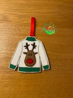Sweetpea’s Handmade Christmas Jumper Collection – Reindeer