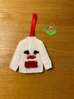 Sweetpea’s Handmade Christmas Jumper Collection – Santa Chinmey