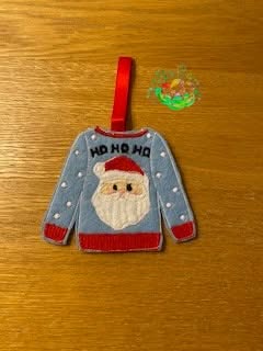 Sweetpea’s Handmade Christmas Jumper Collection – Santa
