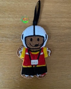 Sweetpea’s Handmade Gingerbread Occupation Collection - Lifeboat Man